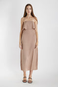 Load image into Gallery viewer, May Tiered Strapless Dress - Blush
