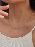 Load image into Gallery viewer, Nadine Snake Chain Necklace - Gold
