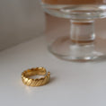 Load image into Gallery viewer, Natalia Twisted Open Ring - Gold
