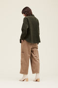 Load image into Gallery viewer, Nicole Corduroy Shirt Jacket - Dark Olive
