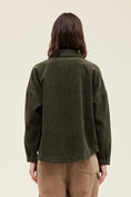 Load image into Gallery viewer, Nicole Corduroy Shirt Jacket - Dark Olive
