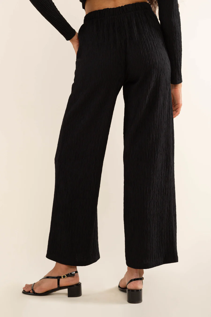 Owen Pleated Pants - Black