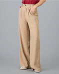 Load image into Gallery viewer, Paula Wide Leg Trousers - Tan
