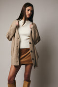 Load image into Gallery viewer, Setsuko Oversized Long Cardigan - Mocha
