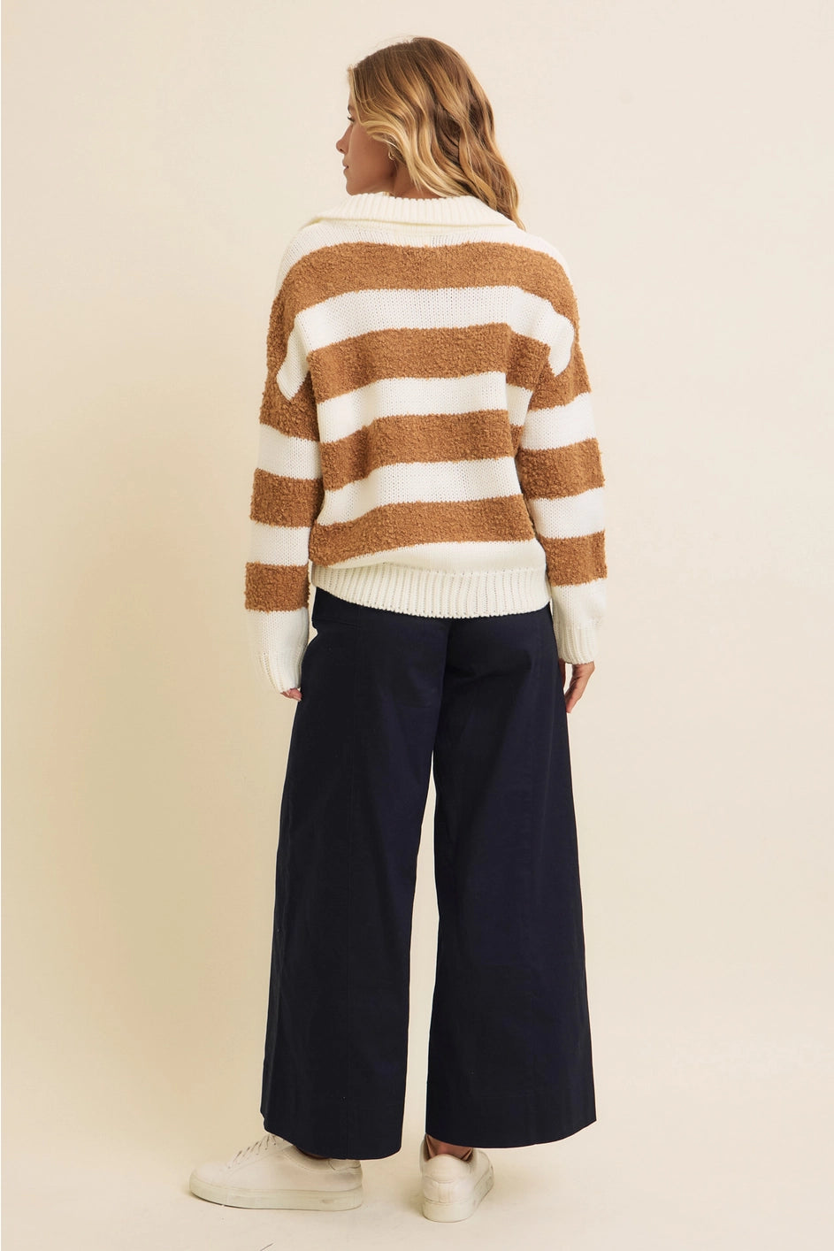 Sloane Teddy V-Neck Sweater