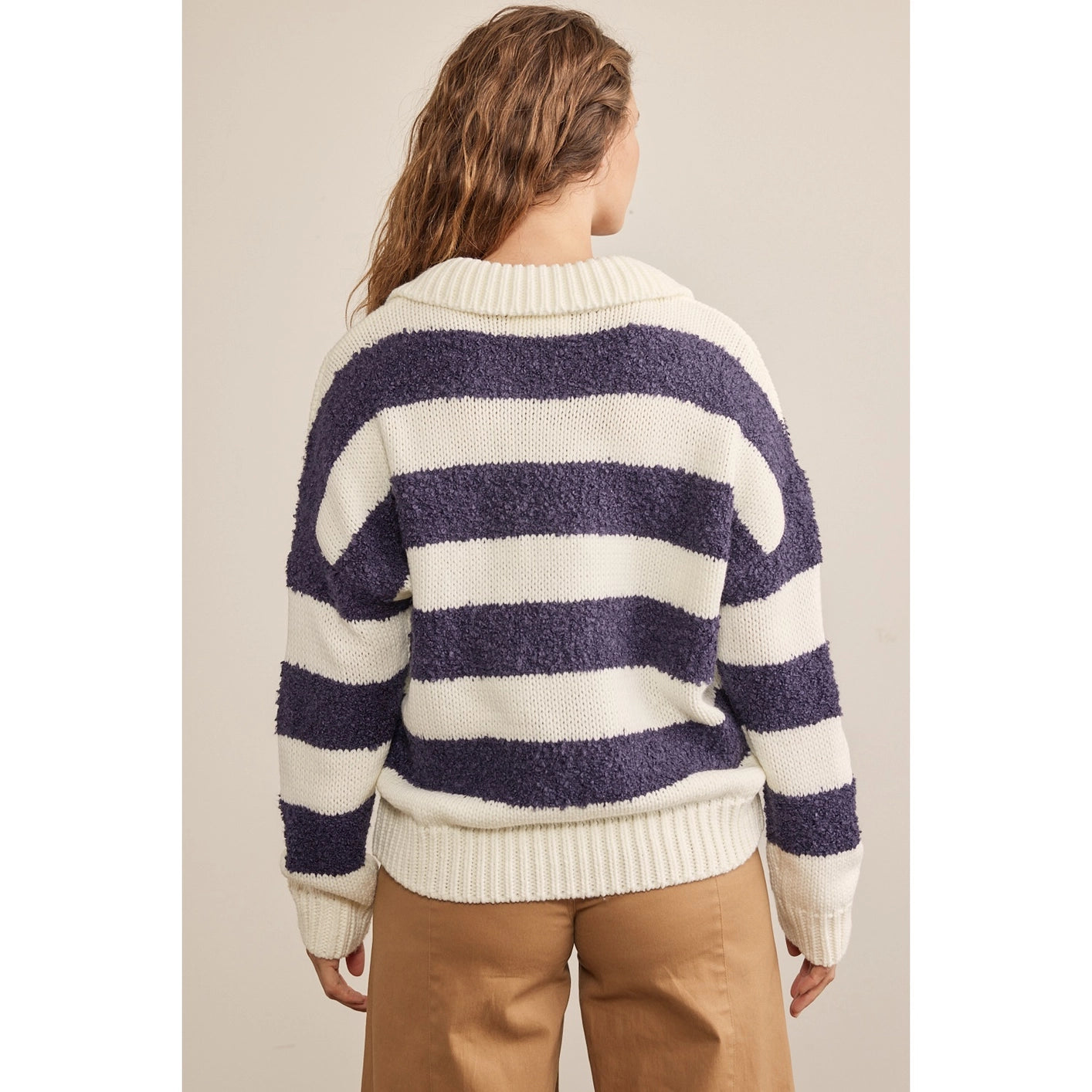 Sloane Teddy V-Neck Sweater