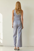 Load image into Gallery viewer, Alon Wide Leg Satin Pants - Light Blue
