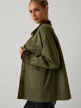 Load image into Gallery viewer, Winona Barn Jacket - Olive/Brown
