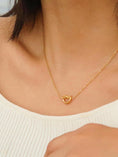 Load image into Gallery viewer, Zen Petite Heart Knot Necklace
