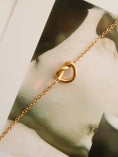 Load image into Gallery viewer, Zen Petite Heart Knot Necklace
