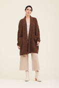 Load image into Gallery viewer, Sienna Open Front Shawl Cardigan - Bronze
